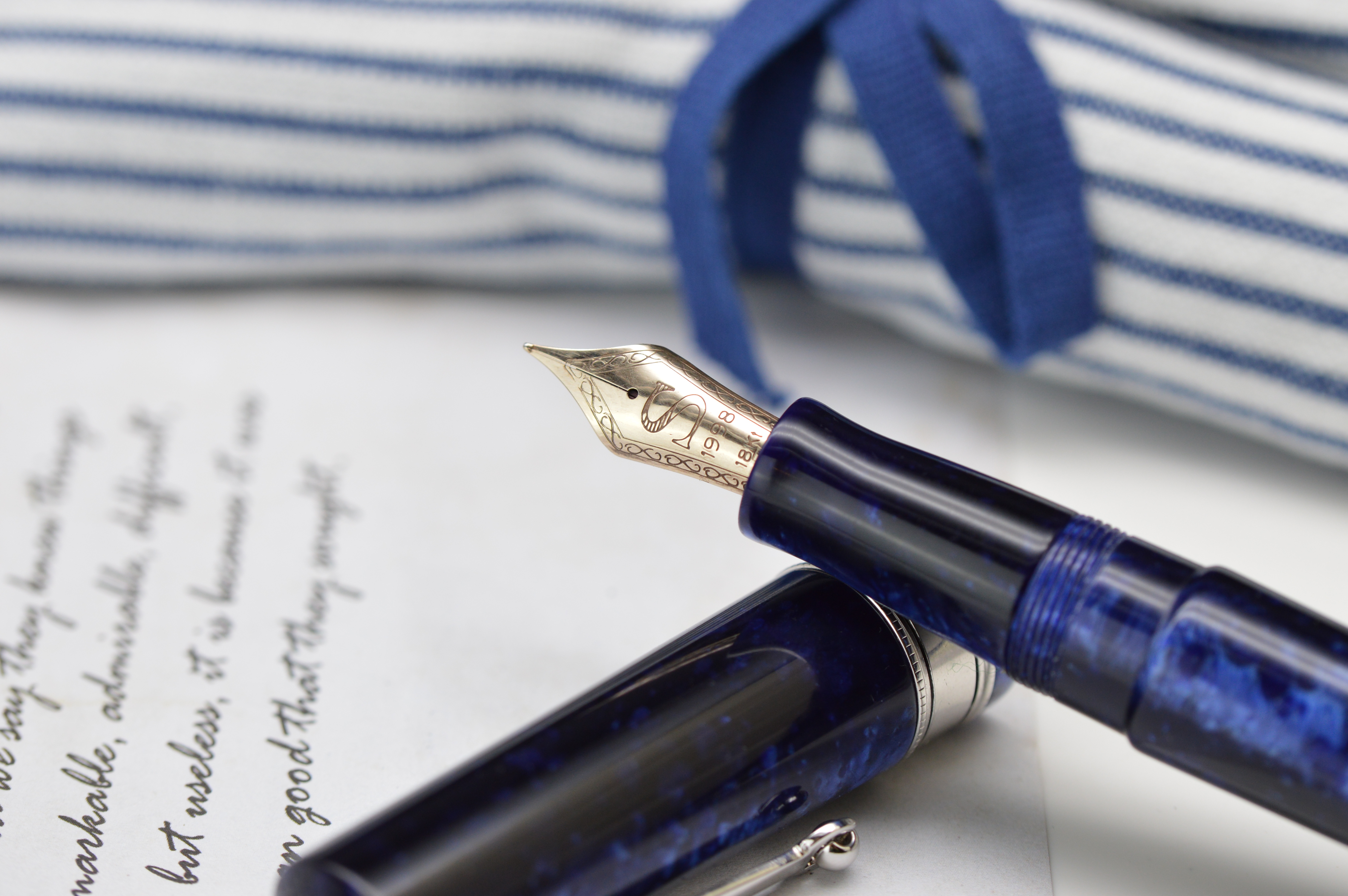 Pen Review: The Libra Fountain Pen from Santini Italia — The Gentleman  Stationer